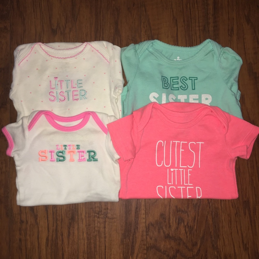 BUNDLE of Little Sister Onesies